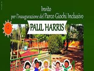 In programma venerdì 19 giugno a Villa De Capoa l’inaugurazione del Parco Giochi Inclusivo “Paul Harris”