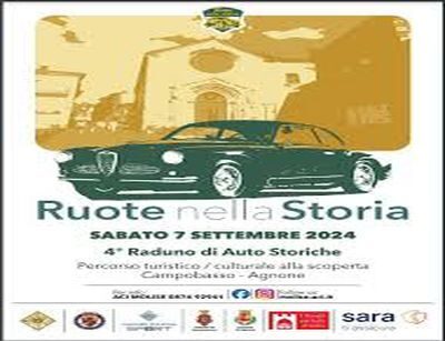 Raduno auto storiche automobile Club Molise. sabato 7 settembre 2024.