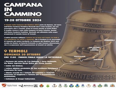 “Campana in Cammino”: domenica pomeriggio l’arrivo a Termoli