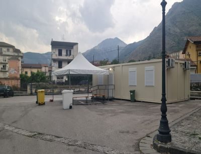 Ufficio postale temporaneo: il comune di Venafro installa un gazebo