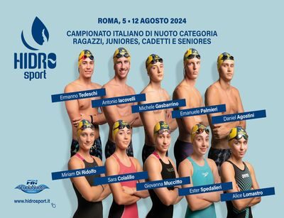 Hidro Sport con 10 alfieri a Roma