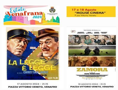 Molise Cinema: tappa a Venafro nel weekeend