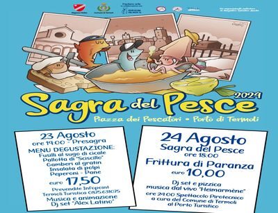 Il prossimo weekend torna la “sagra del pesce” a Termoli