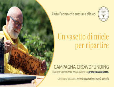 È online la campagna di crowdfunding per riprendere a produrre il miglior miele del mondo