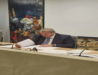 Tavolo tecnico riunitosi tra il presidente Roberti e i sindaci dei comuni colpiti dal sisma 2018