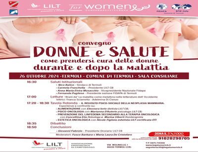 Lilt e Fidapa per la campagna Lilt for Women 2024:  Focus su “donne e salute”