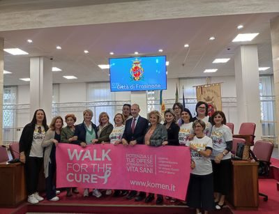 A Frosinone la Walk for the cure contro i tumori al seno.