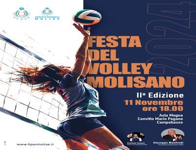 Lunedì la pallavolo molisana festeggia i risultati ottenuti  e le sue peculiarità nel movimento azzurro